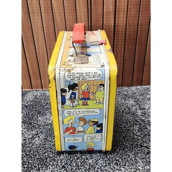 Vintage 1973 Wee Pals Lunch Box RETRO COLLECTIBLE  #A83 - Picture 2 of 9